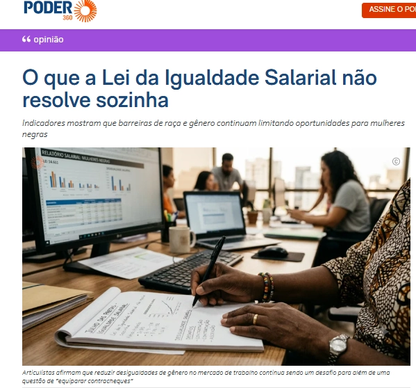 Artigo de Opinião no Poder 360