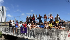 Mandí, Coletivo Caranguejo Tabaiares Resiste e coletivo Não Tem Jeito. Foto: Tamara Mesquita/Acervo Mandí